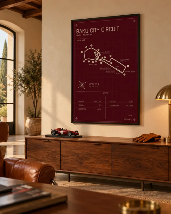 Baku City Circuit — Rosso